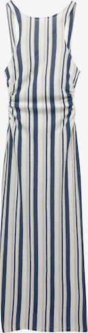 Pull&BearPletena haljina - plava boja: prednji dio