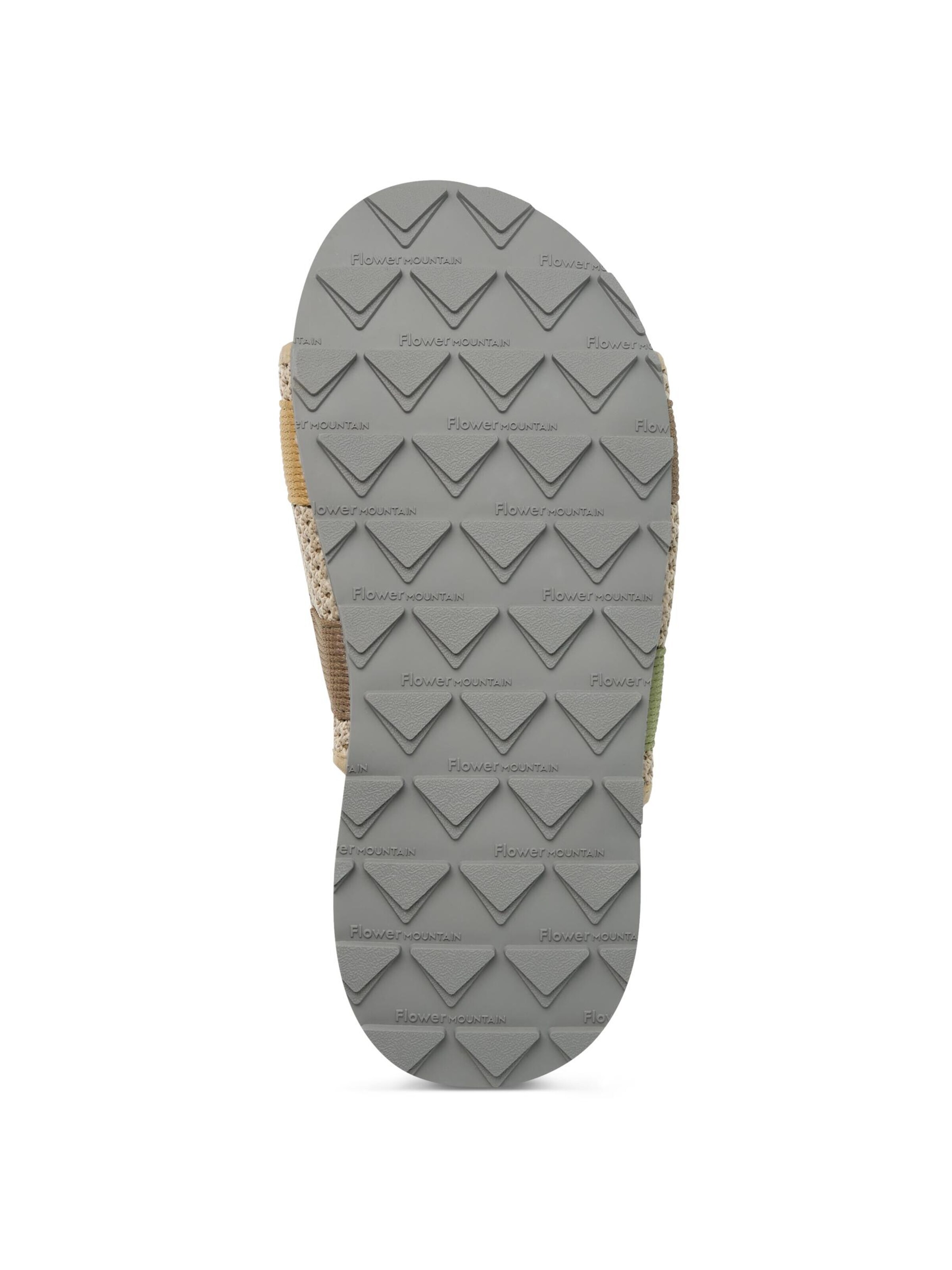 Pantoufle 'NIWA SLIPPER UNI' Flower Mountain en beige