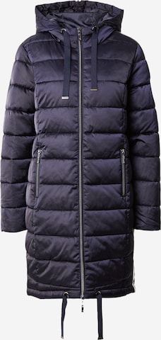 Manteau d’hiver monari en bleu : devant