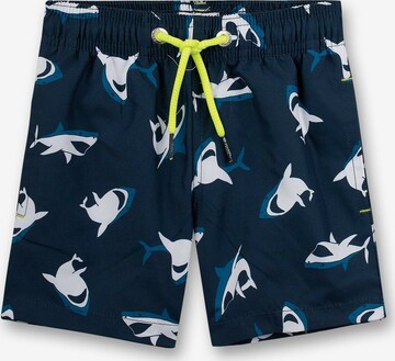 SANETTA Board Shorts in Blue: front