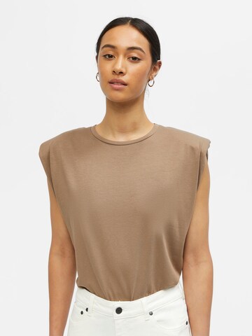 OBJECT Shirt 'Stephanie' in Brown: front