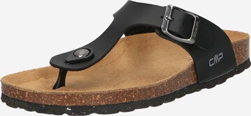 CMP Sandal in Black: front