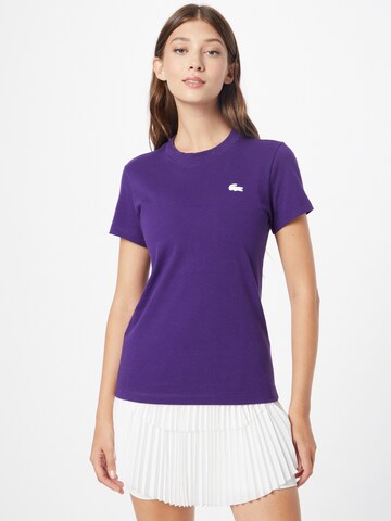 Lacoste Sport Sportshirt in Lila: predná strana