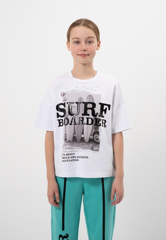 Gulliver T-Shirt in Weiß: predná strana