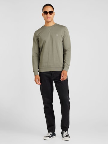 BOSS Mikina 'Westart' – šedá