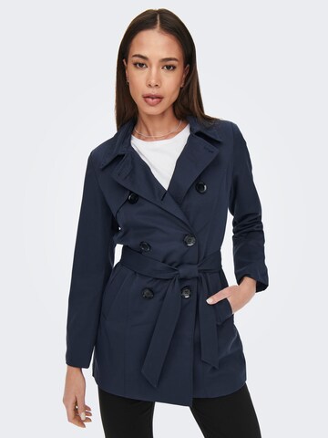 Manteau mi-saison 'Valerie' ONLY en bleu