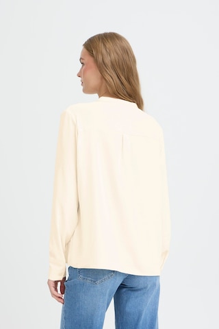 ICHI Bluse 'SOFFIE' in Beige