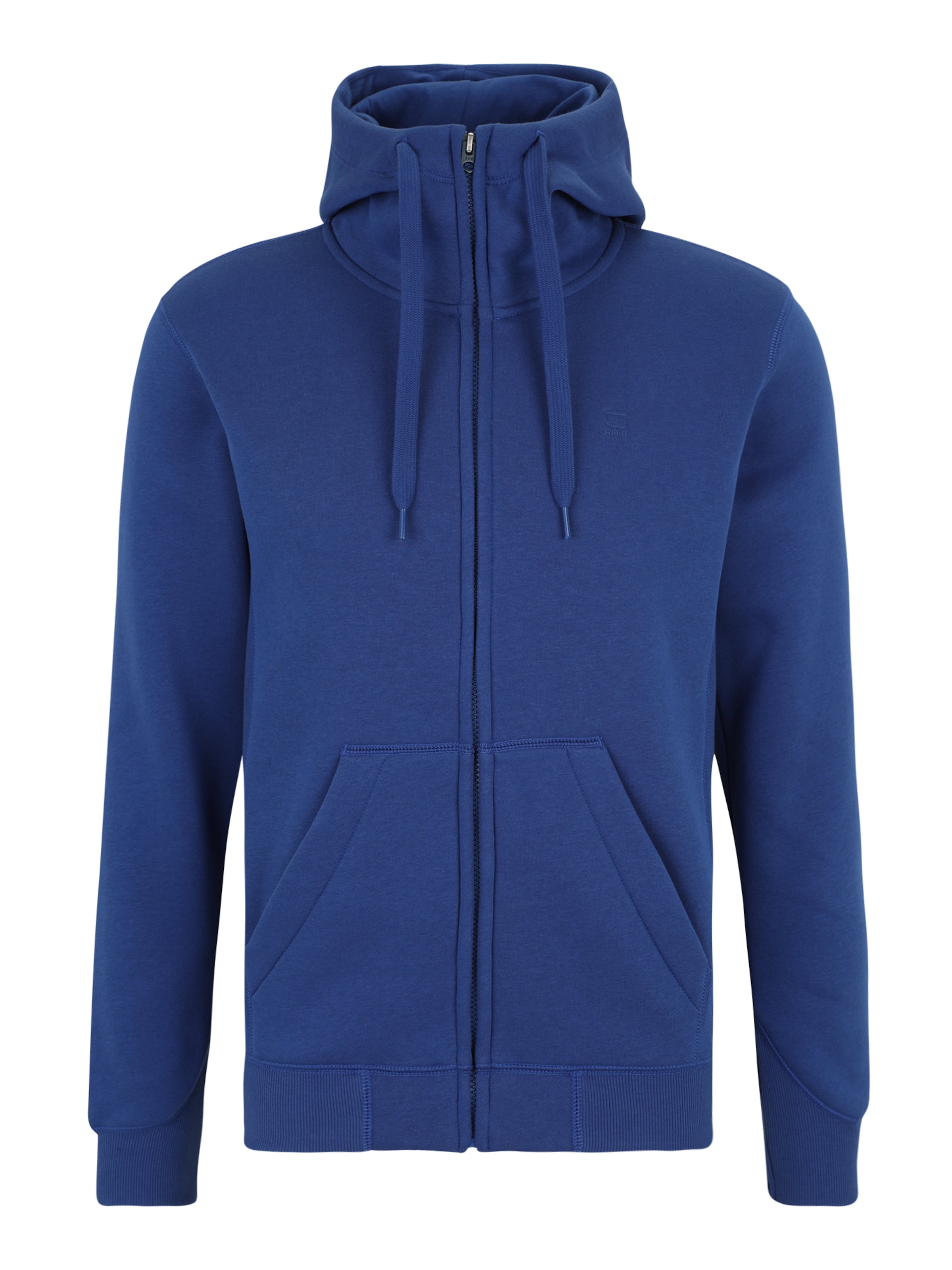 G-STAR Sweat jacket in Blue: front