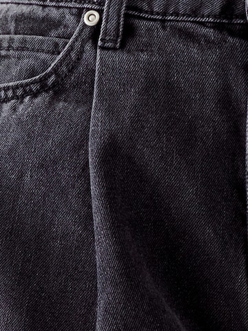 Wide leg Jeans de la Calli pe negru