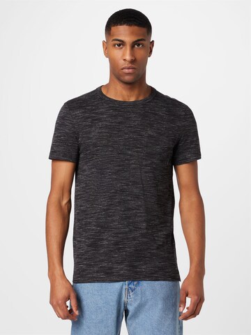 TOM TAILOR DENIM T-shirt i svart: framsida