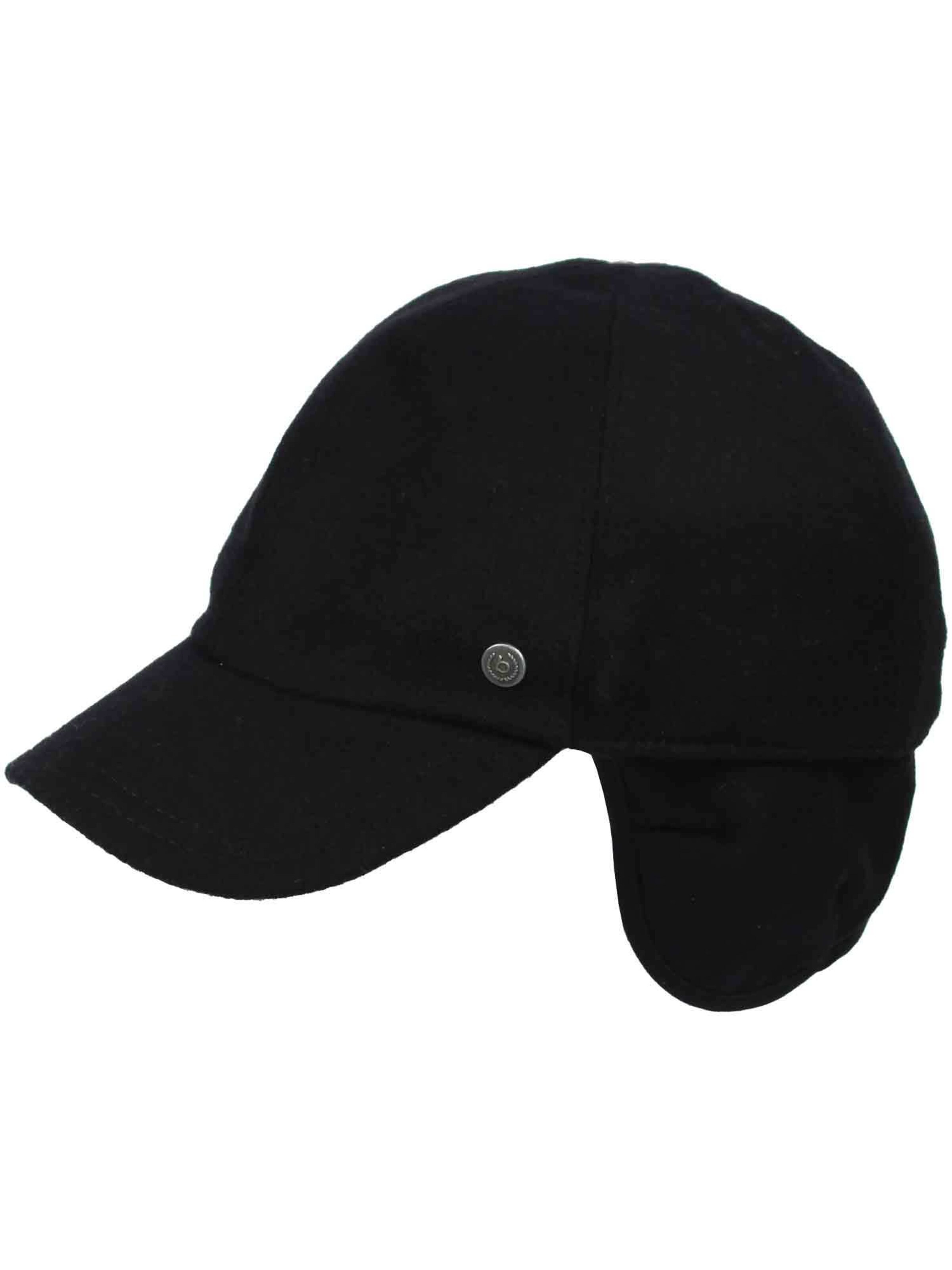 bugatti Cap in Black: front
