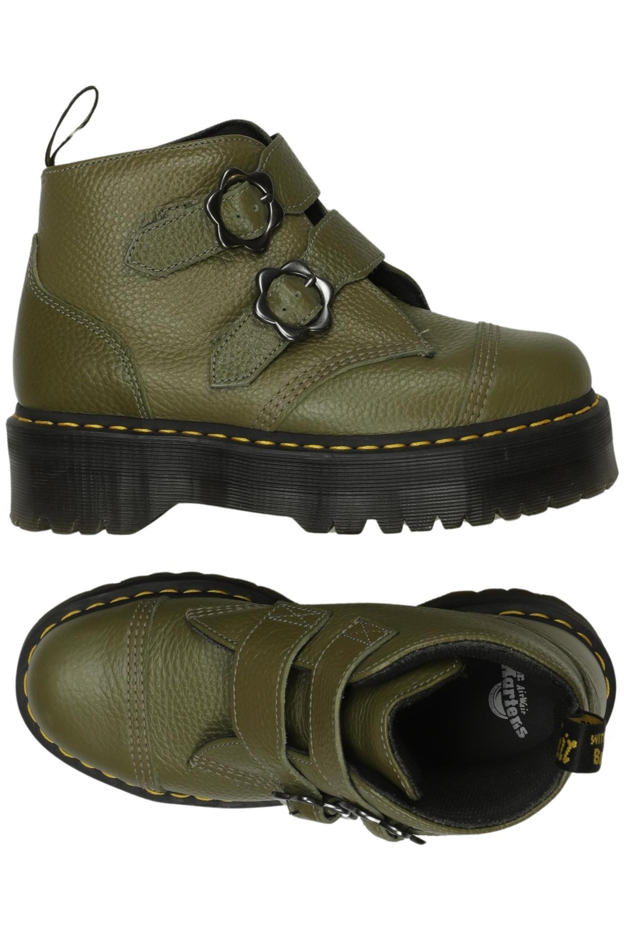 Dr. Martens Dress Boots in 39 in Green: front