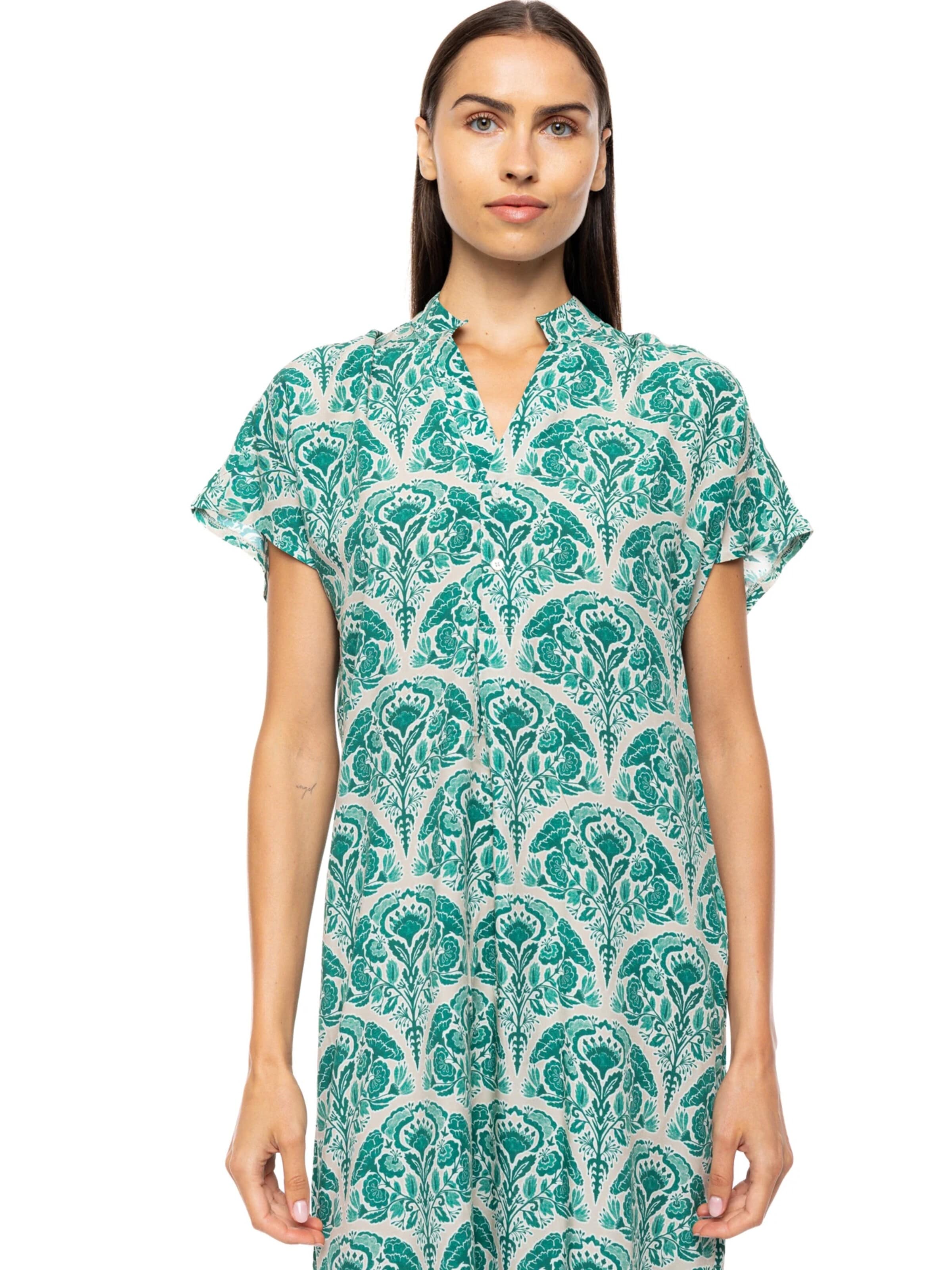 Pink Label - Vestido de verão 'BEACHWEAR GREEN LA PALMA' em verde
