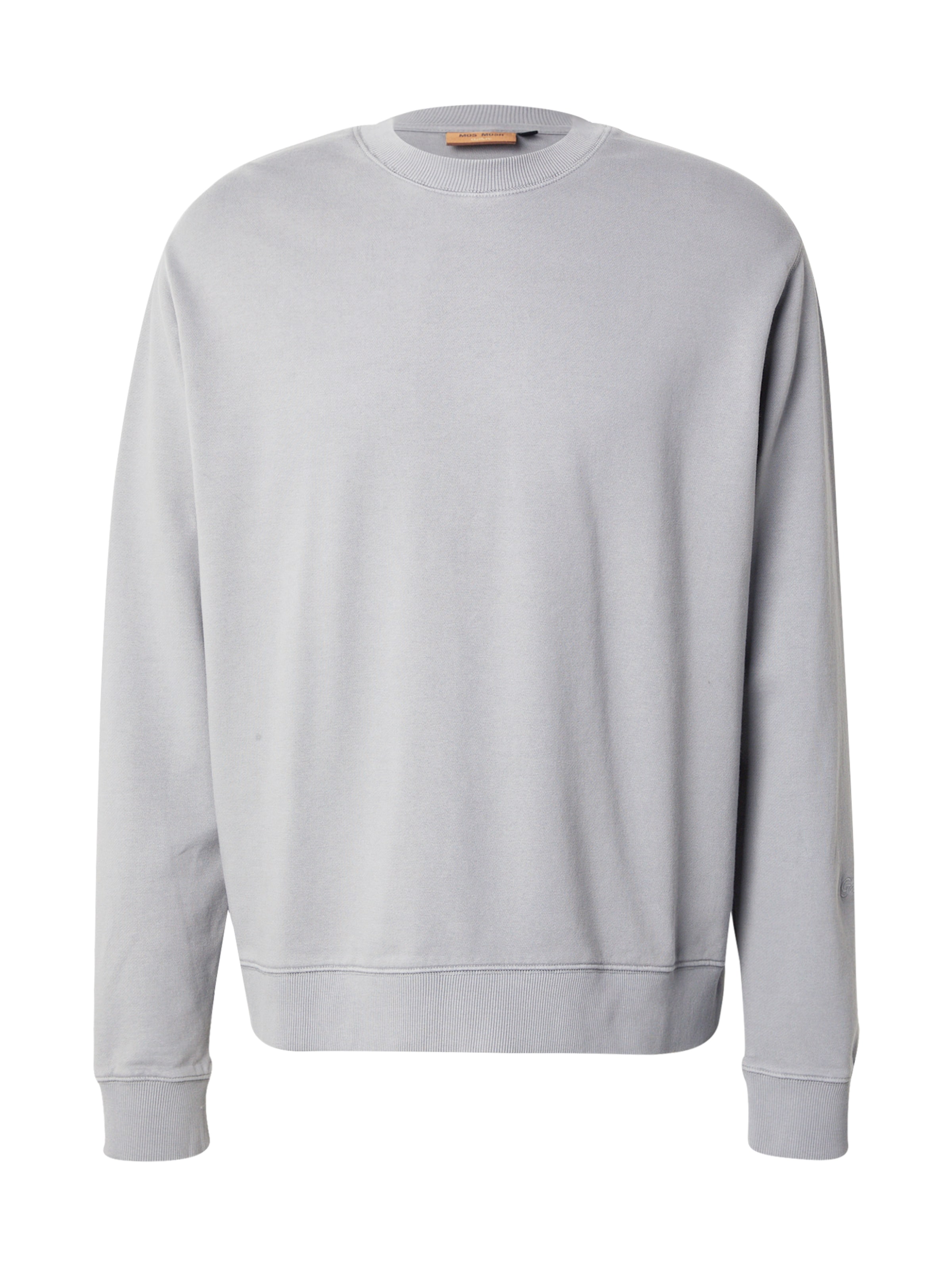 MOS MOSH Sweatshirt in Grey: front