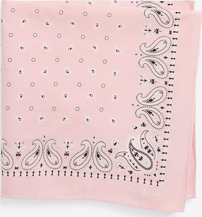 Polo Ralph Lauren Foulard 'ICONS' en rose / noir / blanc, Vue avec produit