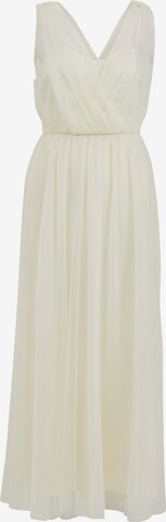 VILA Evening dress 'Enrica' in Beige: front