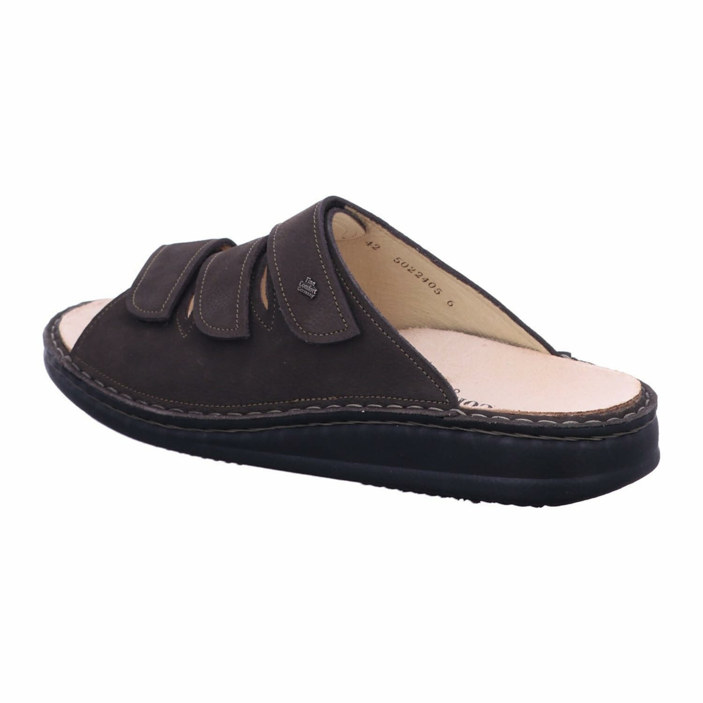 Finn Comfort Pantolette in Braun