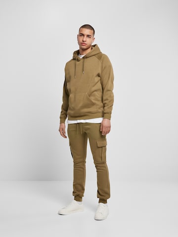 Urban Classics Sweatshirt 'Blank' i grøn