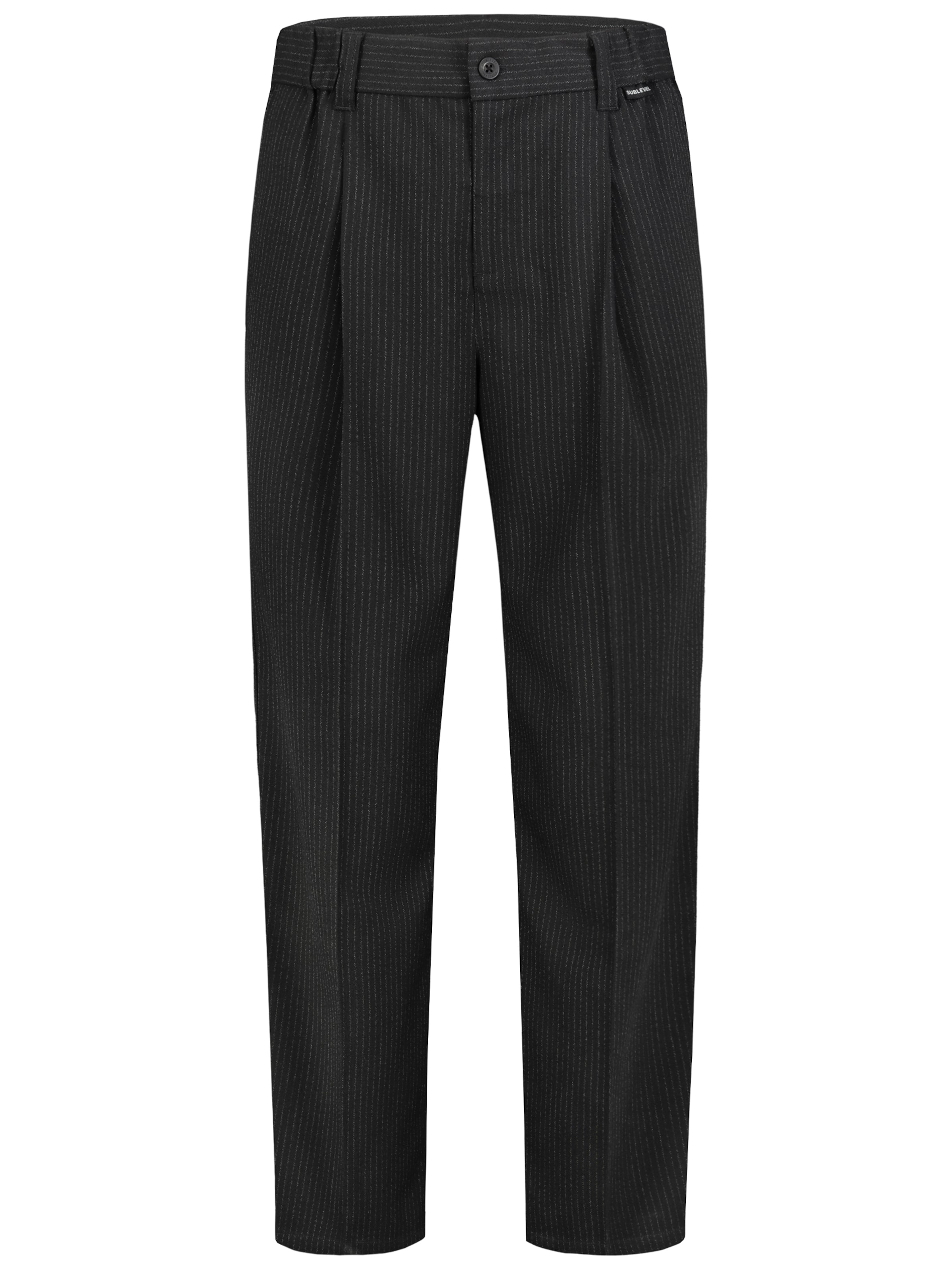 Sublevel Pleat-Front Pants in 44 in Black, Item view