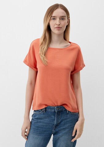 T-shirt s.Oliver en orange : devant