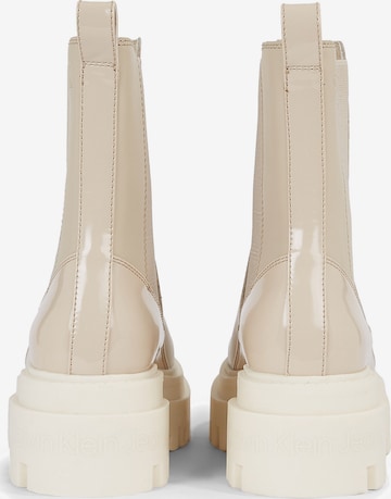 Calvin Klein Jeans Chelsea Boots in Beige