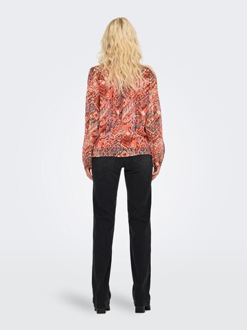 ONLY Blouse 'ONLVIKKI' in Orange
