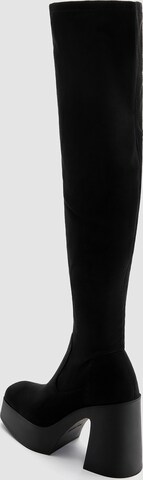 Pull&Bear Stiefel in Schwarz