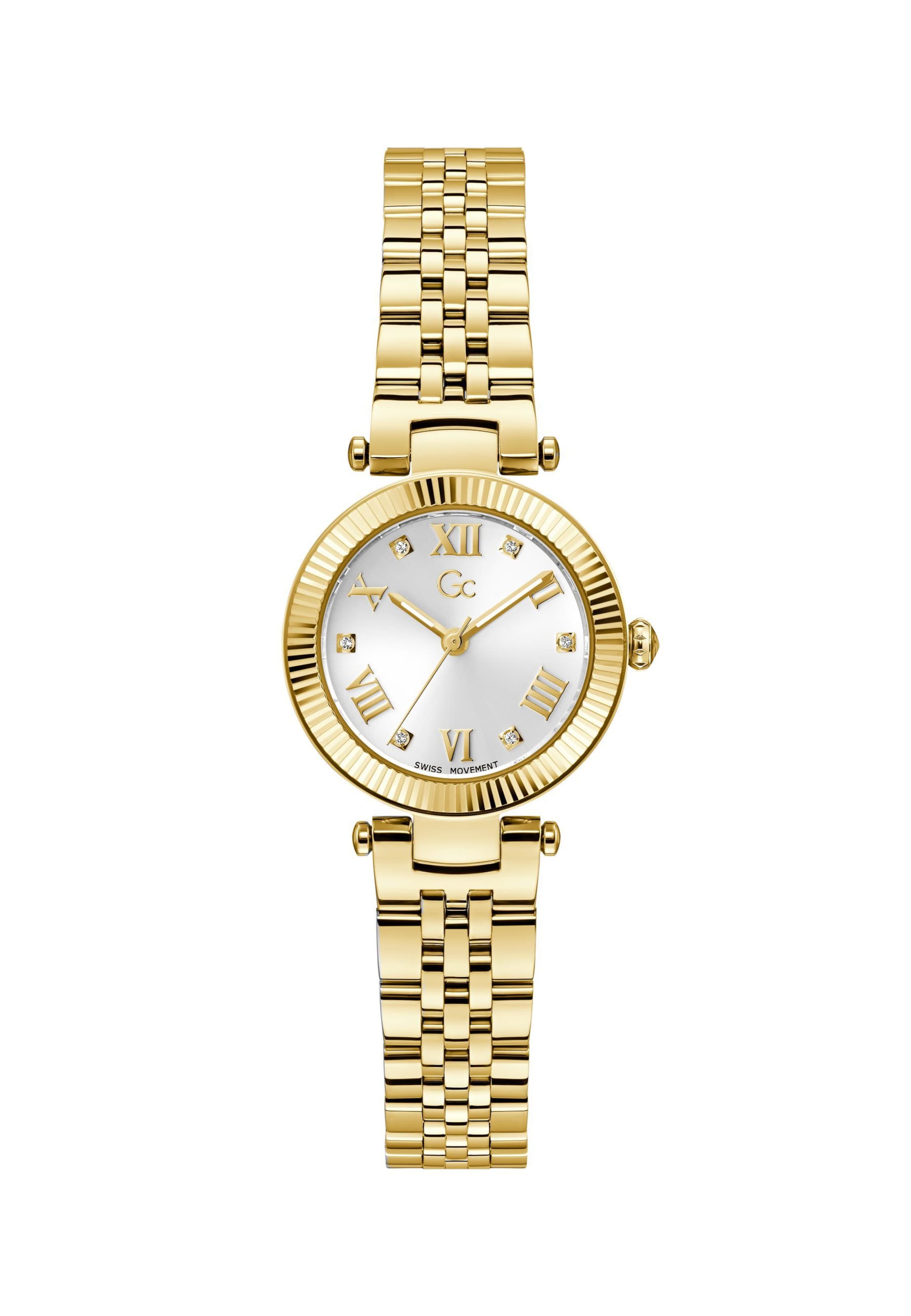 Orologio analogico 'Flair' di Gc in oro: frontale