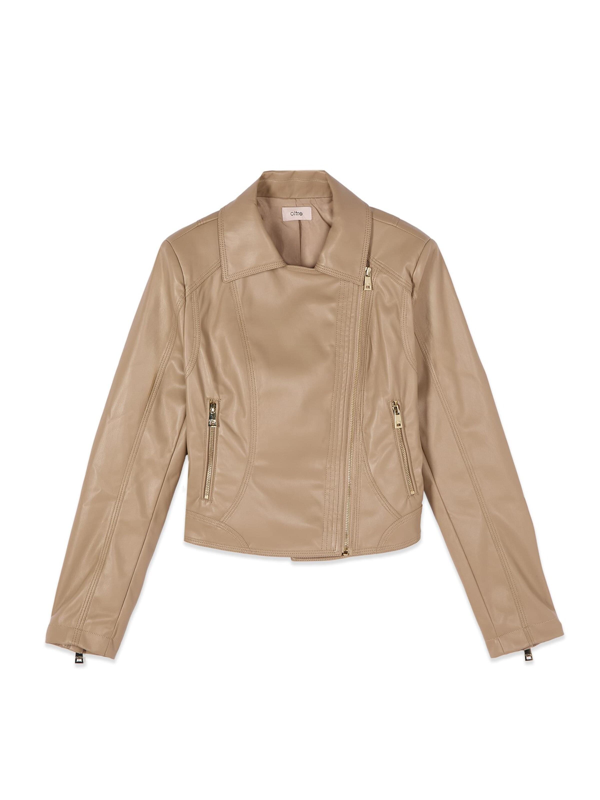 oltre Between-season jacket in Beige: front