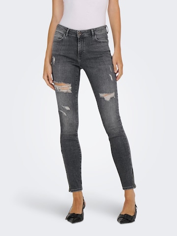 ONLY Skinny Jeans 'KENDELL' i grå: framsida