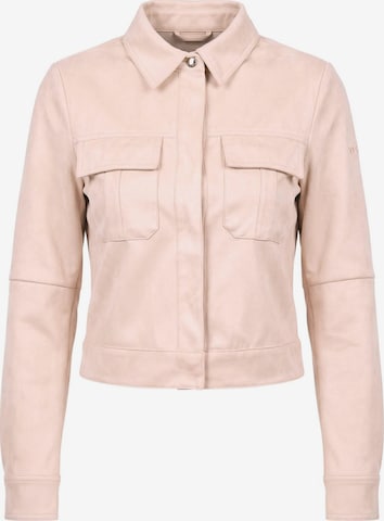 Veste mi-saison 'YES ZEE GIUBBINO YES ZEE GIUBBINO' Yes Zee en beige : devant
