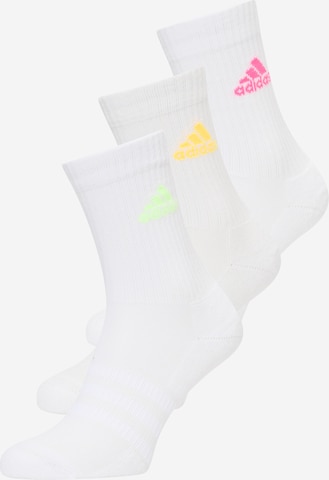 ADIDAS SPORTSWEARSportske čarape 'Cushioned Crew ' - bijela boja: prednji dio