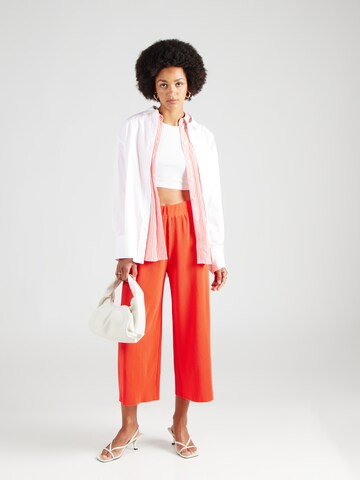 Wide Leg Pantalon s.Oliver en rouge