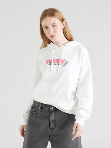 ROXY Sweatshirt 'THATS RAD' in Wit: voorkant