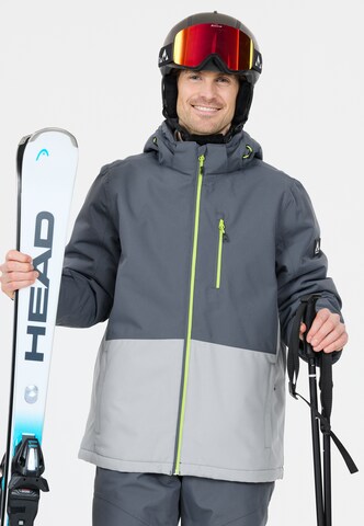 Whistler Skijacke 'Drizzle' in Grau: Vorderseite