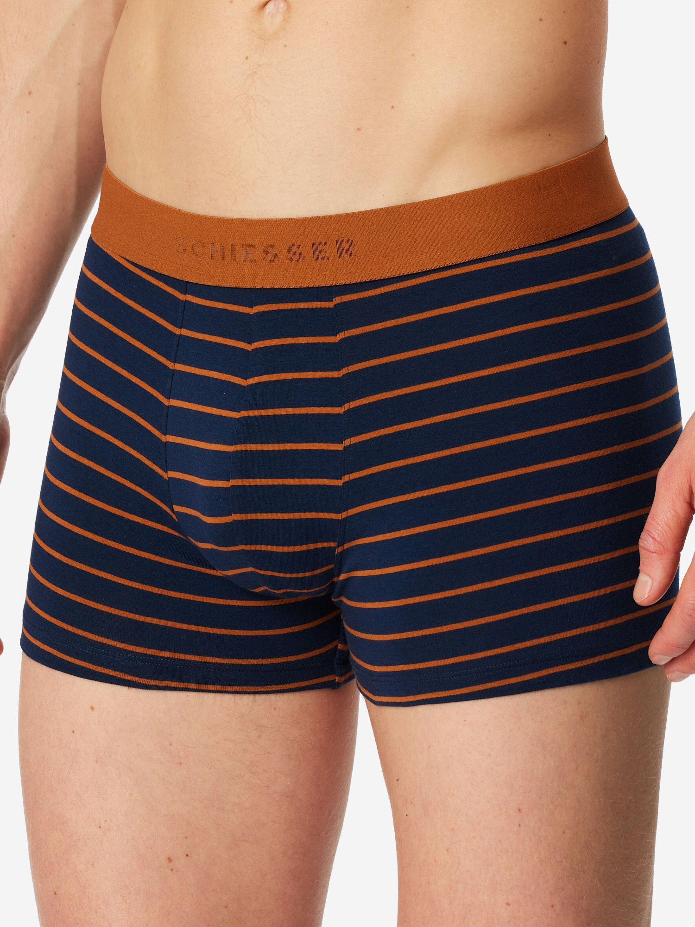 SCHIESSER Boxershorts ' 95/5 ' in Blauw