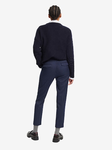 ESPRIT Tapered Pants in Blue