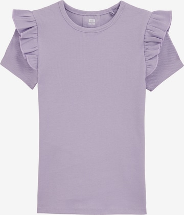 purpurinė WE Fashion Marškinėliai 'Meisjes': priekis