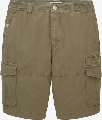 TOM TAILOR Regular Shorts in Grün: predná strana