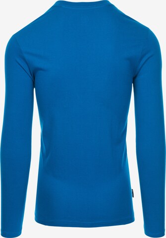 Ombre Shirt 'L133' in Blauw