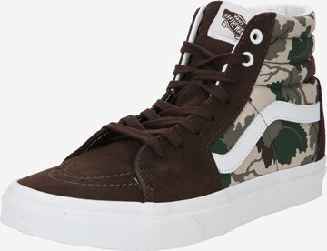 VANS Sneakers hoog 'SK8-HI' in Bruin: voorkant