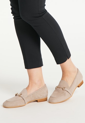 DreiMaster Klassik Slipper i beige
