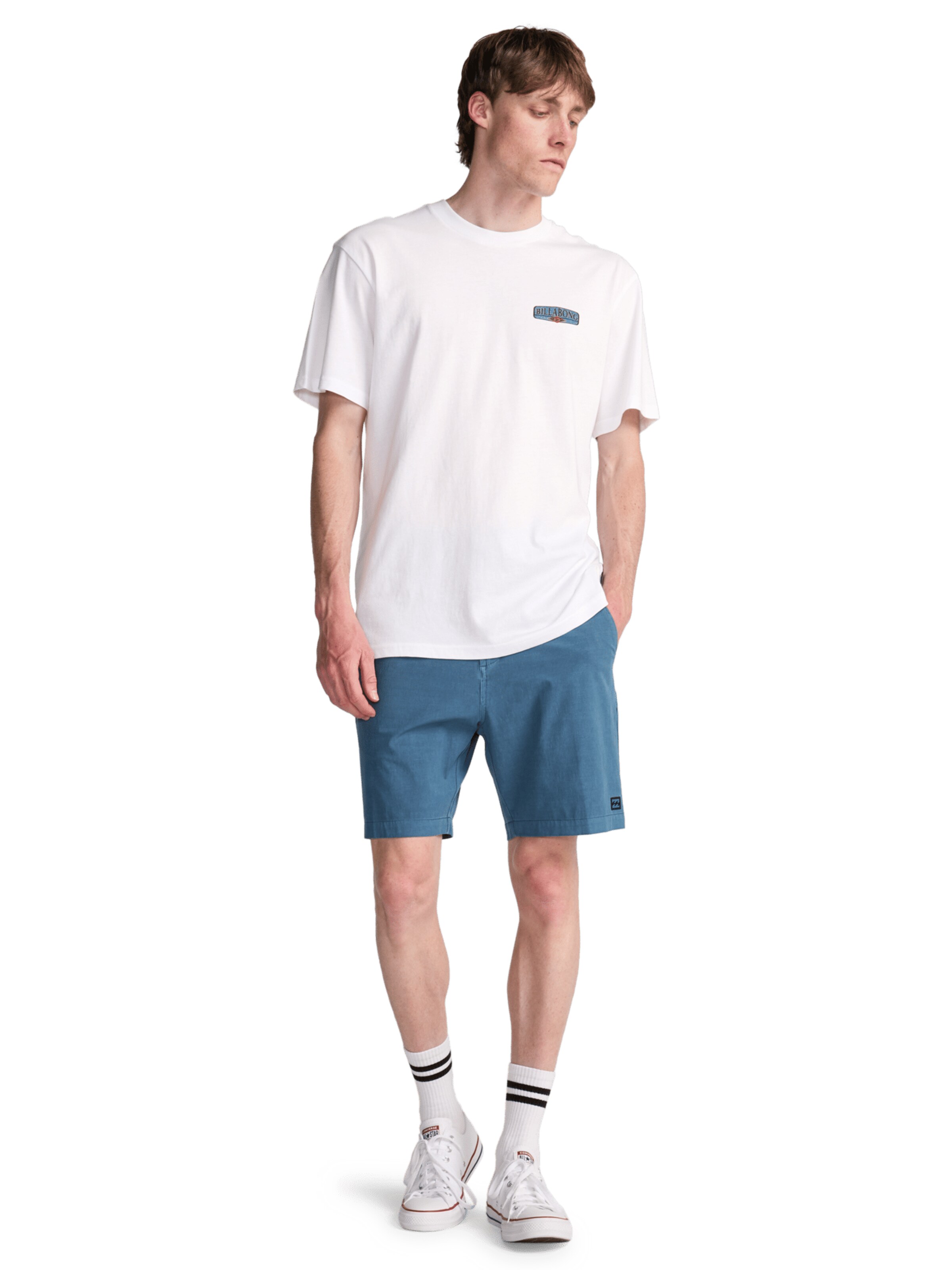 BILLABONG Shirt 'Runner Up' in White