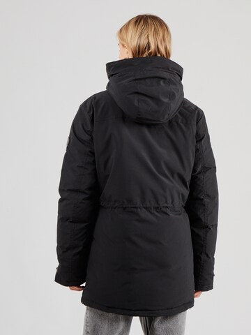 juoda Superdry Žieminė striukė 'City'