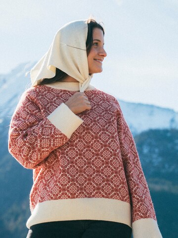 KOPYTO Oversized sweater 'BARIBAL' in Red