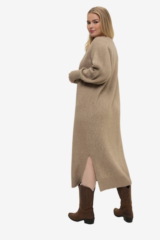 Studio Untold Knitted dress in Brown