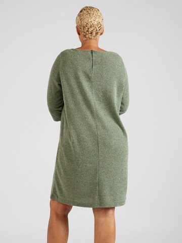 ONLY Carmakoma - Vestido de malha 'Martha' em verde