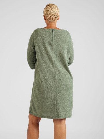ONLY Carmakoma Knitted dress 'Martha' in Green