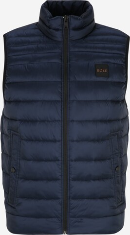 BOSS Vest 'Odeno1' in Blue: front