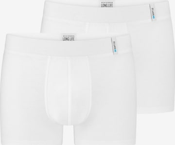SCHIESSER Boxer shorts 'Long Life Soft' in White: front